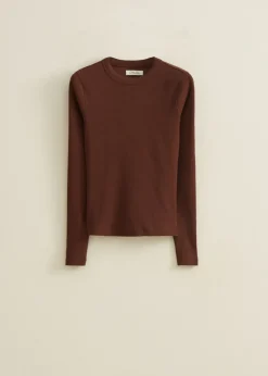 Longsleeve met rib