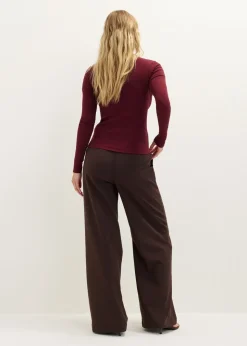 Longsleeve met rib