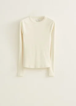 Longsleeve met rib