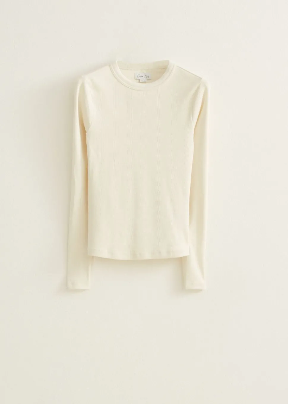 Longsleeve met rib
