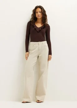 Longsleeve met ruches