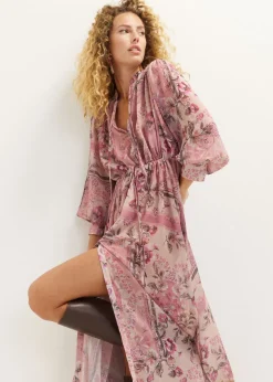 Maxi jurk met bloemenprint