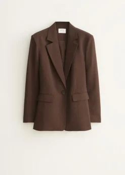 Melange blazer