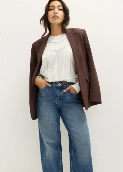 Melange blazer