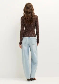 Mesh top met print