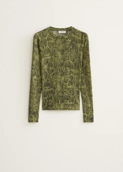 Mesh top met print