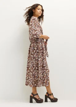 Midi jurk met print