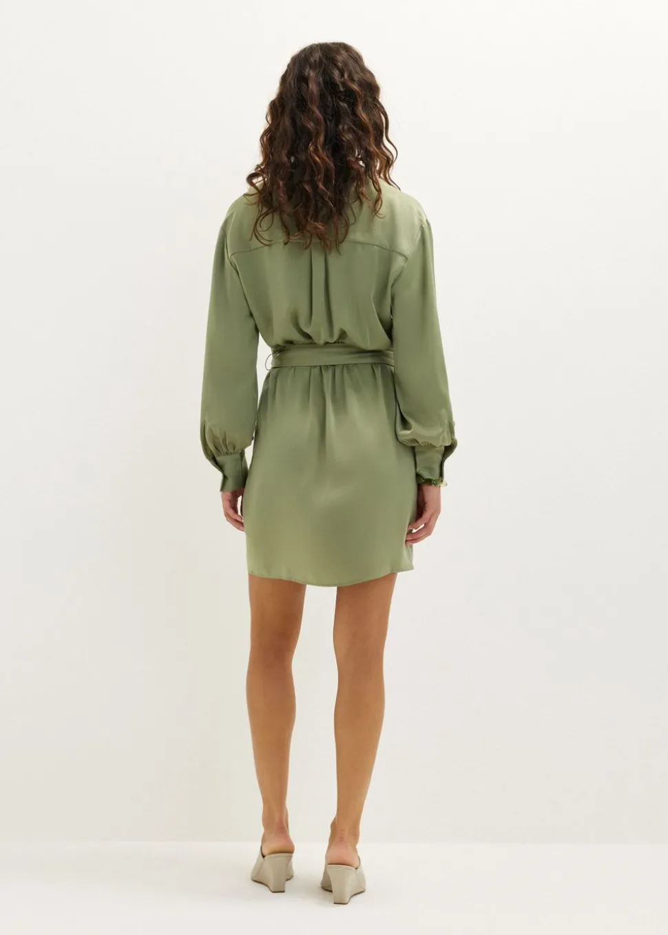 Mini jurk met overslag