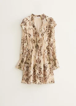 Mini jurk met print