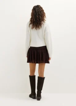 Mini rok met kant