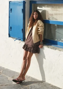 Mini rok met ruffles
