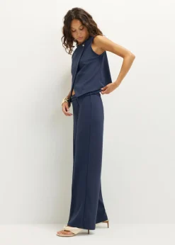Pantalon met dubbel riempje