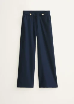 Pantalon met knopen