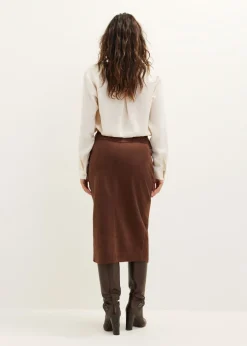 Satijnen blouse met koord