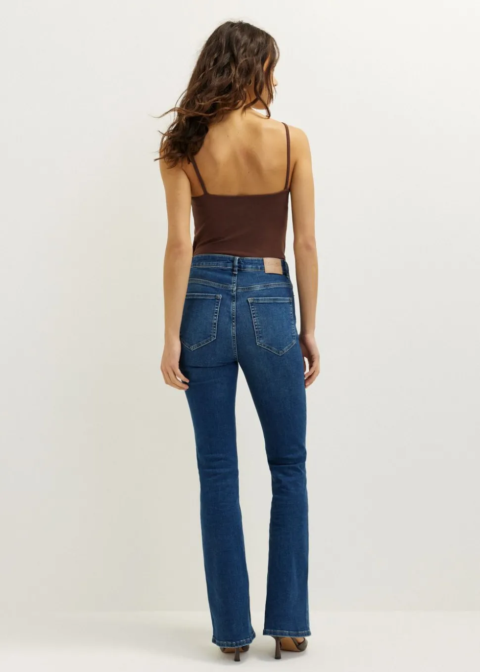 Singlet met spaghettibandjes