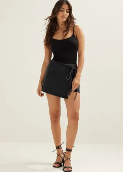 Singlet met spaghettibandjes