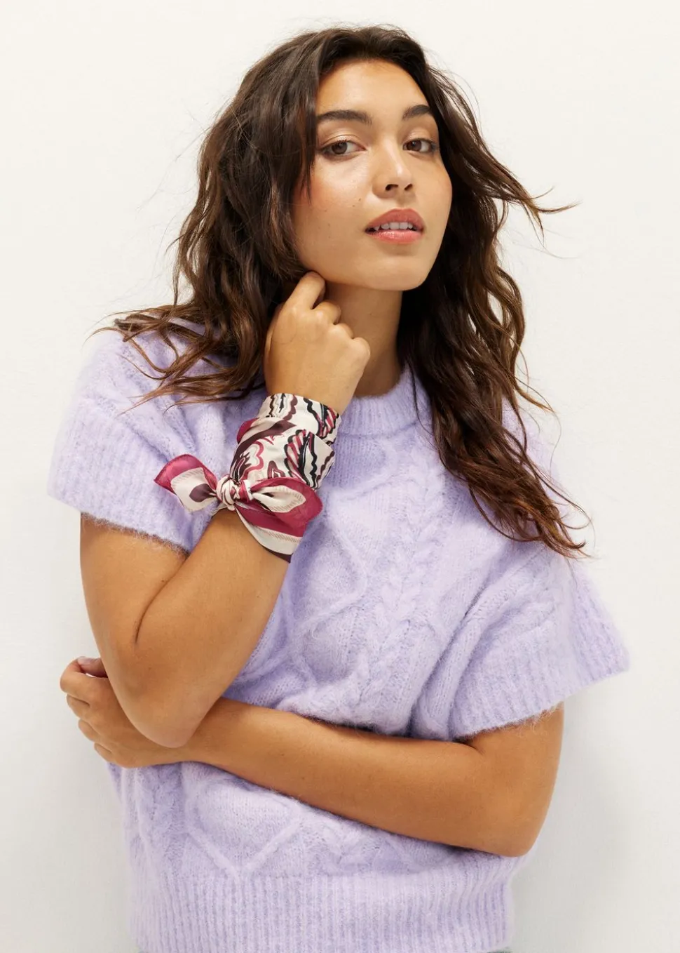 Sjaaltje met dessin