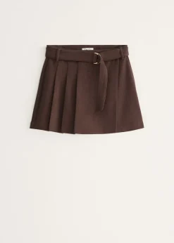Skort met plooien