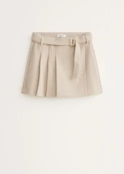 Skort met plooien