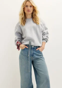 Sweater met lace detail