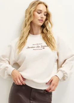 Sweater met print