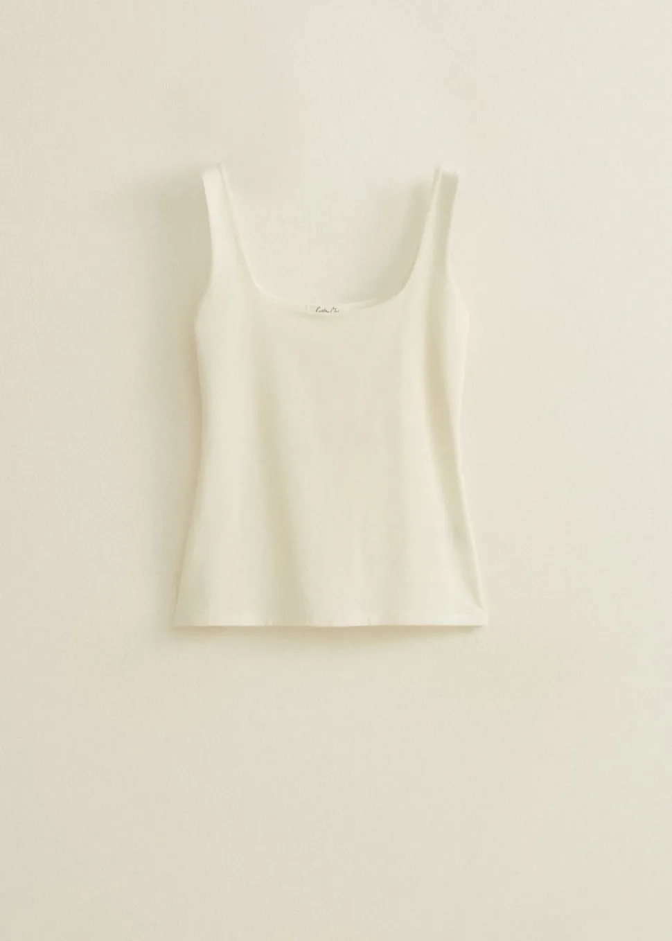 Tanktop met brede bandjes