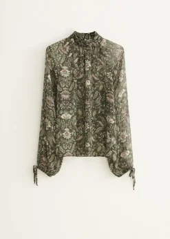 Top met print