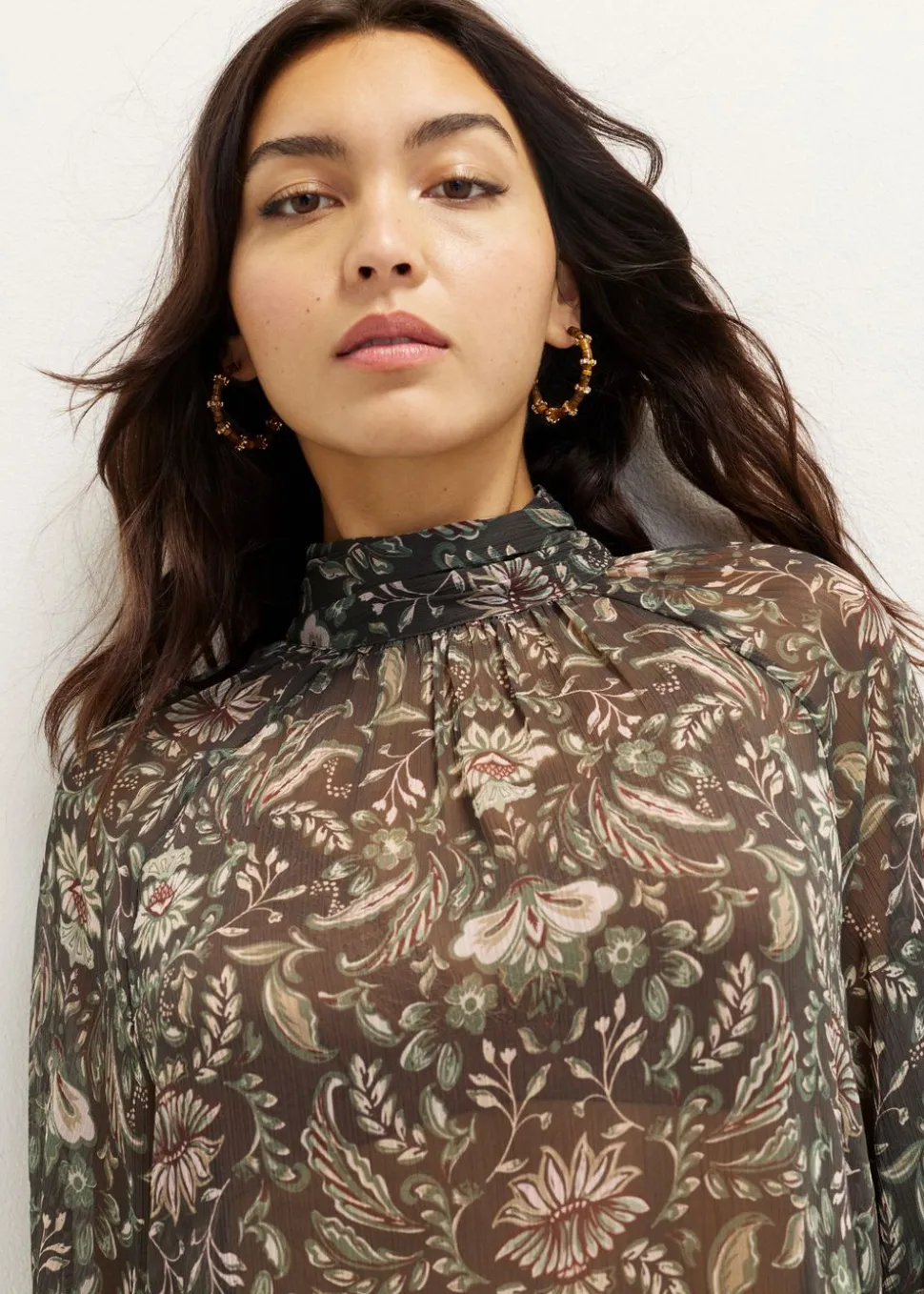 Top met print