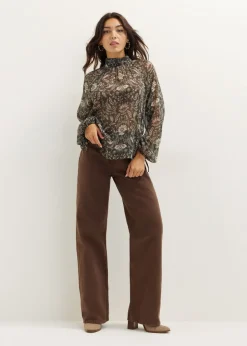 Top met print