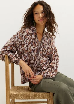 Top met print