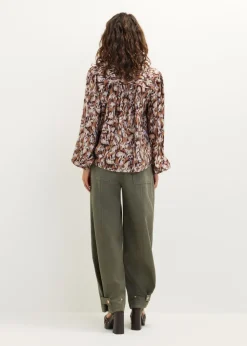 Top met print
