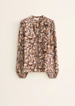 Top met print