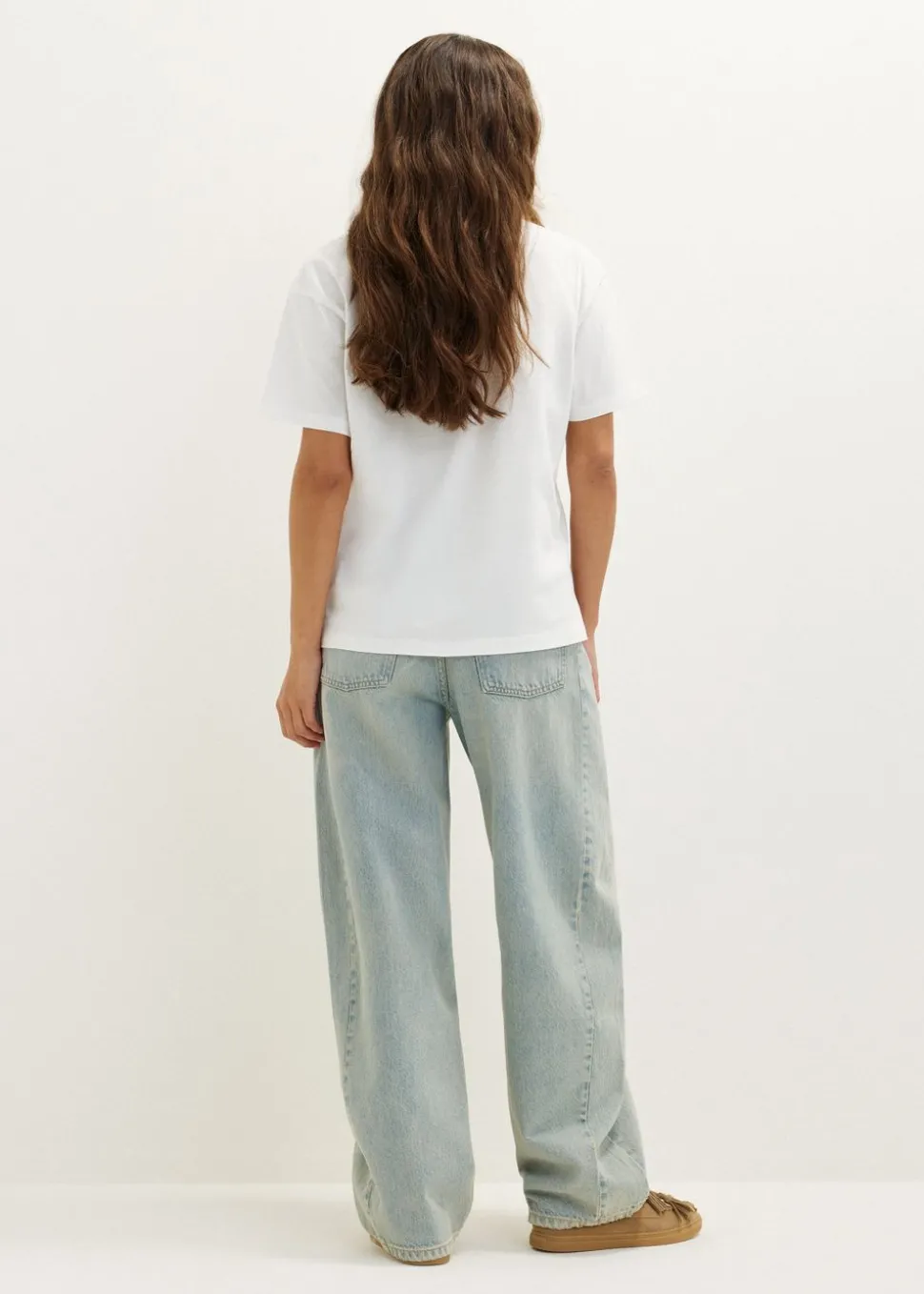 T-shirt met tekstprint