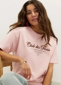 T-shirt met tekstprint