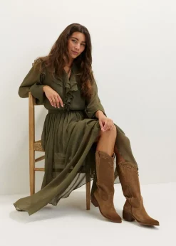 Western Suede Boot
