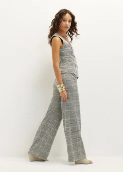 Wijde broek check