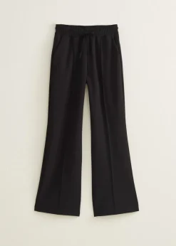 Wijde broek met pintuck