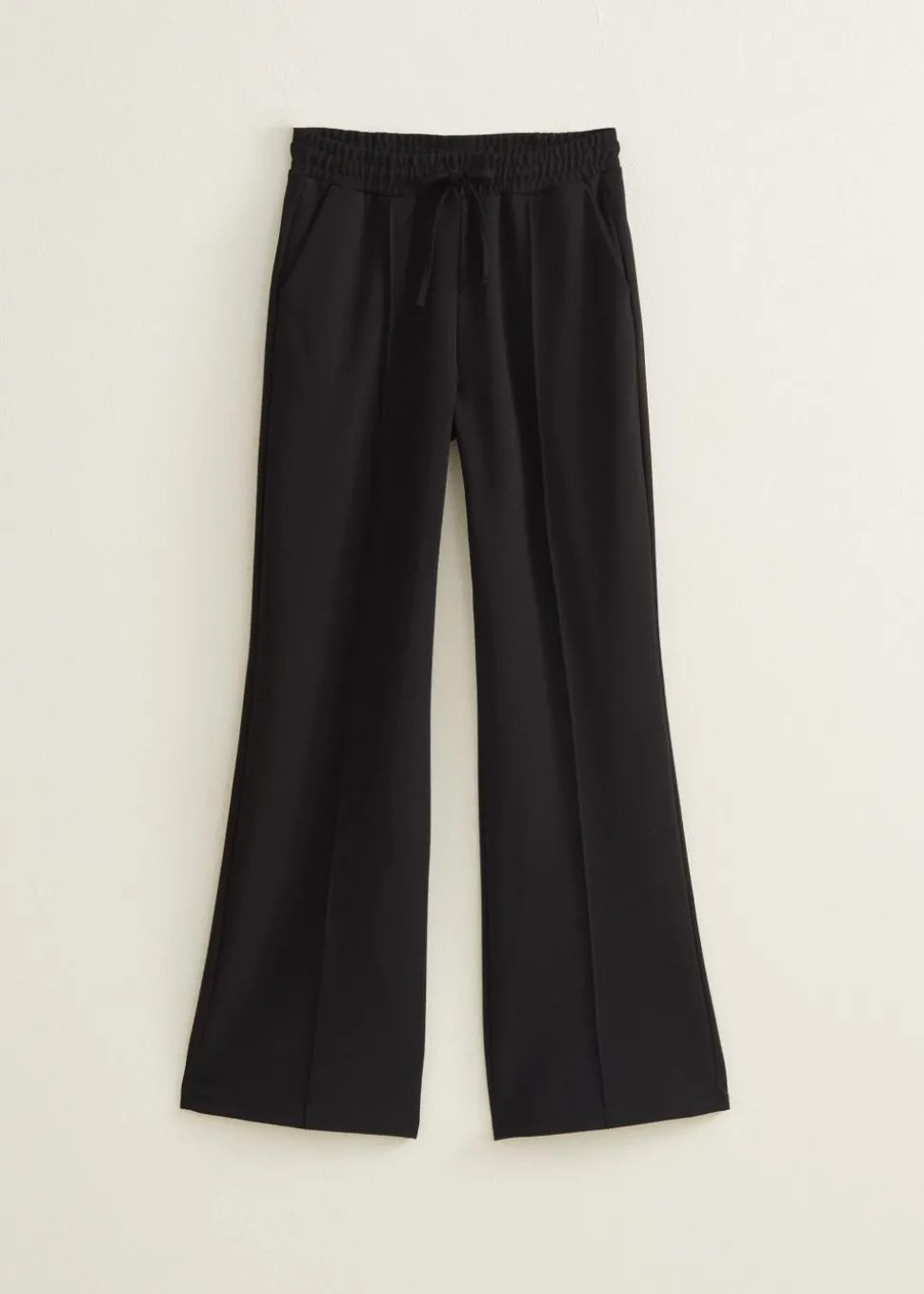 Wijde broek met pintuck