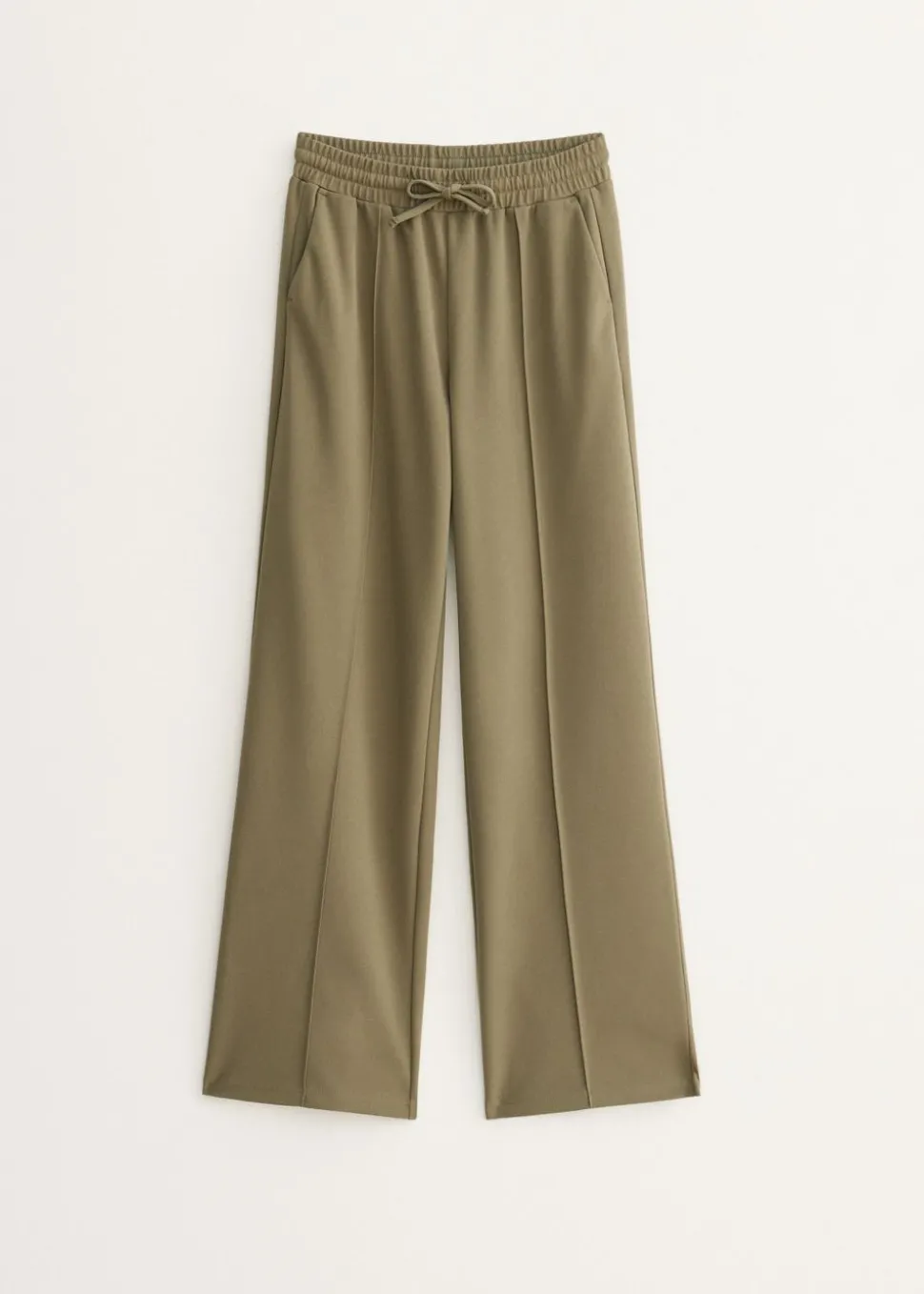 Wijde broek met pintuck