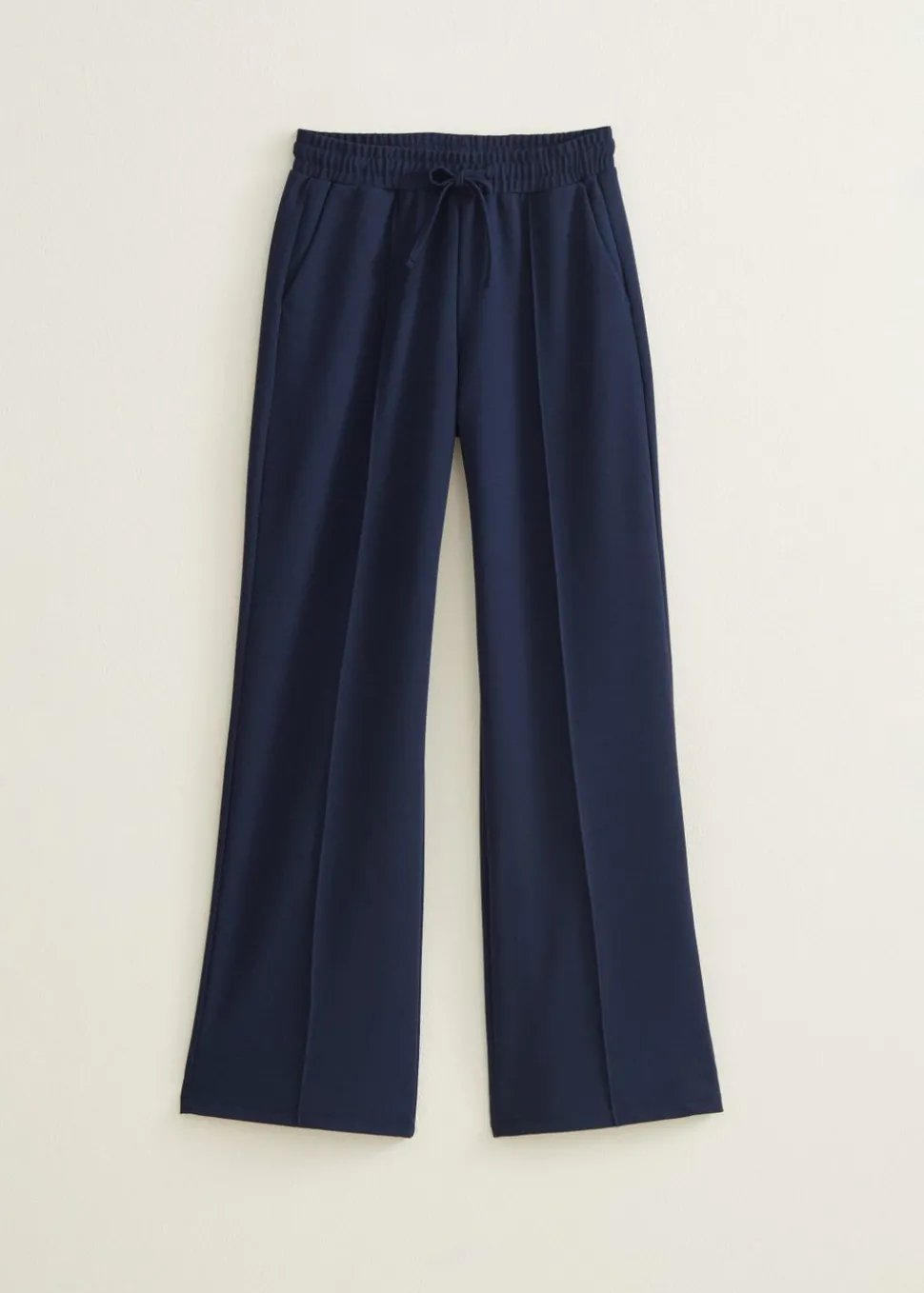Wijde broek met pintuck