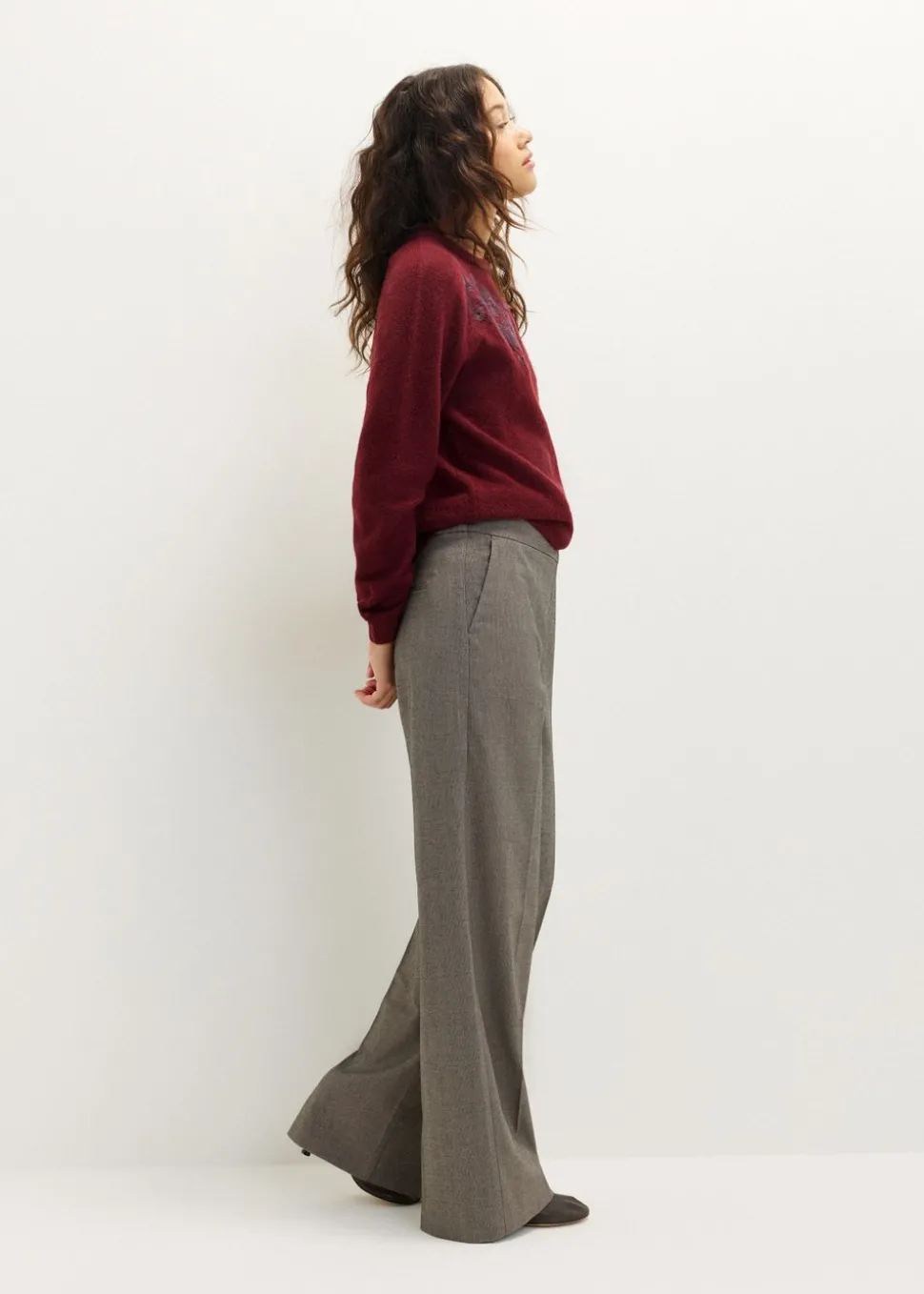Wijde pantalon