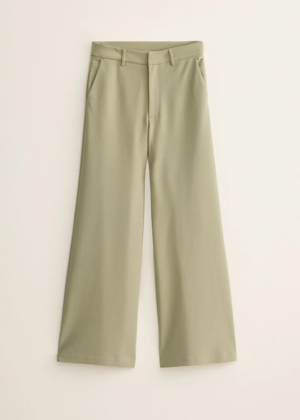 Wijde pantalon met hoge taille