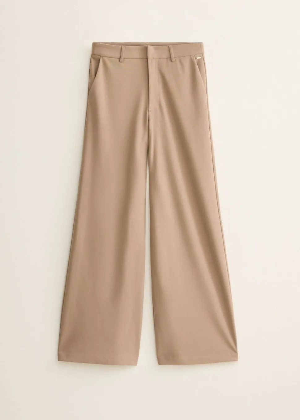 Wijde pantalon met hoge taille