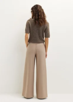 Wijde pantalon met hoge taille