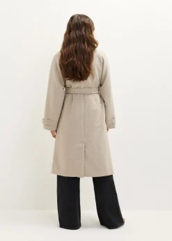 Wolblend mantel