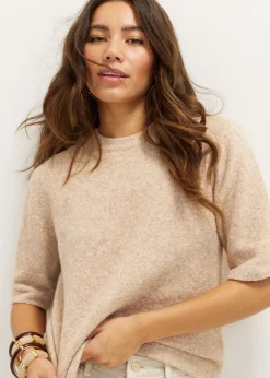 Zachte trui met crewneck