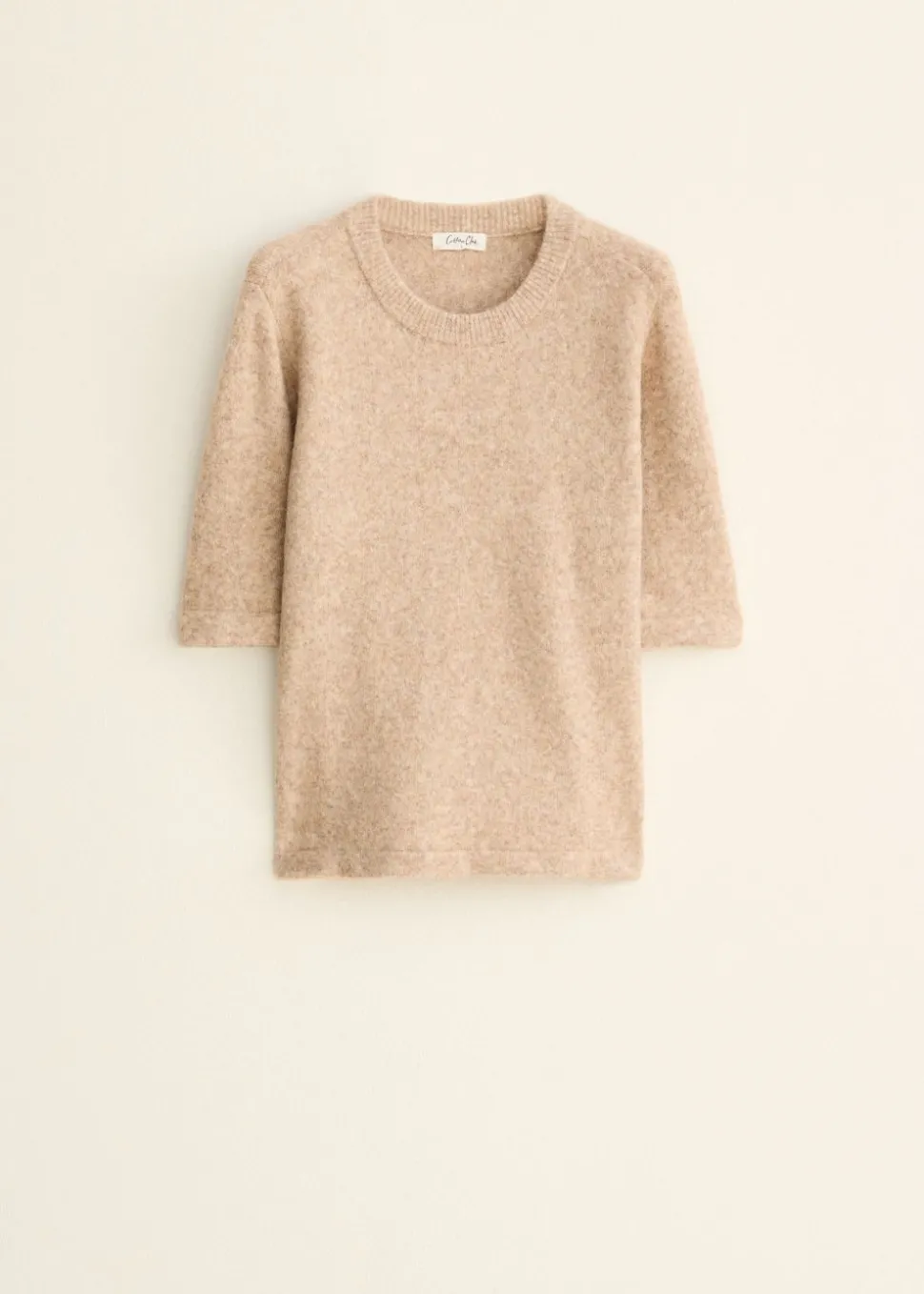 Zachte trui met crewneck