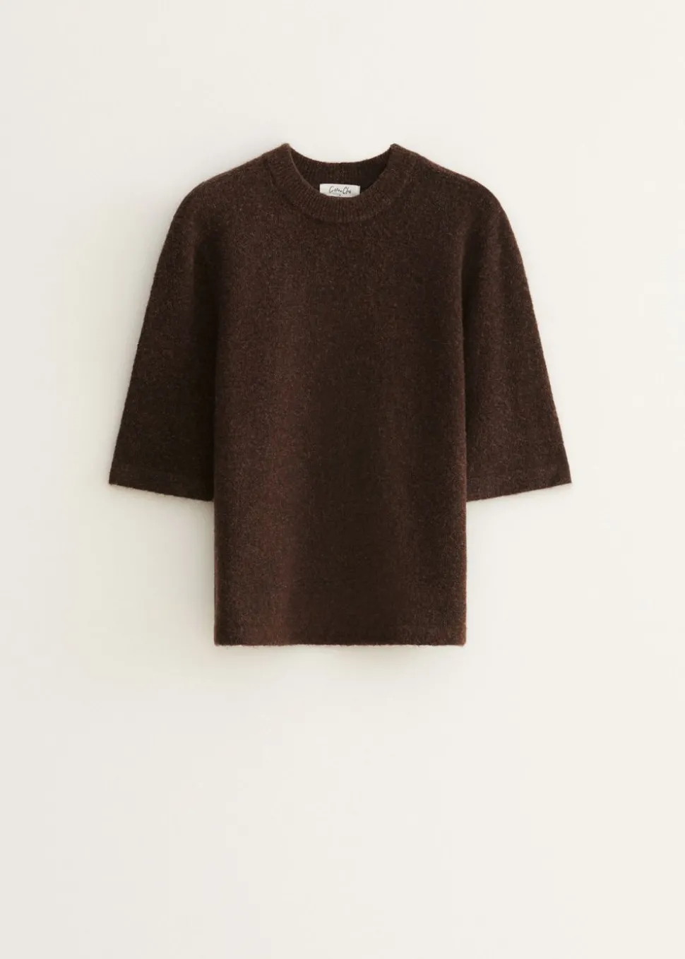 Zachte trui met crewneck